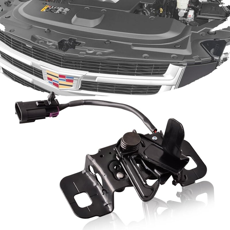 Predep Hood Latch Compatible for Cadillac Escalade Chevrolet Suburban Tahoe 2015-2018 Replacement Hood Lock 84355610 - Image 1